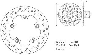 BREMBO / u{ ORO (I[) u[LfBXN EhtBbNX | 68B407A2