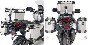 Givi / �W�r �X�y�V�t�B�b�N�p�j�A�z���_�[ PL ONE-FIT Trekker Outback MONOKEYR CAM-SIDE | PLO1188CAM