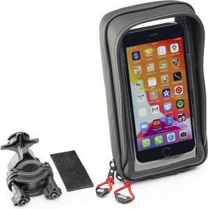 GIVI / �W�r Smart phone / GPS �W�r S958B �n���h���o�[�}�E���e�B���O�z���_�[- �T�C�Y 97x189mm- window