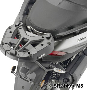 GIVI / �W�r SR2149 Yamaha X-Max 300- X-Max 125 18-- Tricity 300- Rear Rack specific for Monolock top case- works with M5- M