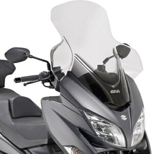 Givi / �W�r �E�C���h�X�N���[�� Suzuki BURGMAN �o�[�O�}�� 400 18- �N���A dim. HxW 75 x 67 cm | D3115ST