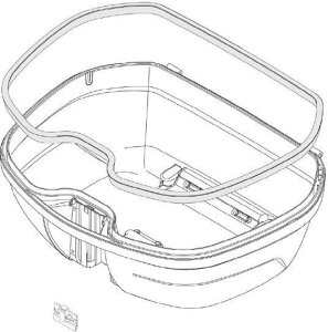 GIVI case �{�g�� for B47 Blade - �u���b�N | ZB47FNM