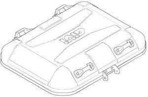 GIVI / Wr Lid For Dlm46B/Dlm30B | Z7710BR