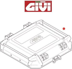 GIVI / �W�r Lid Alu �u���b�N For Obkn42B | ZOBKN42BCM