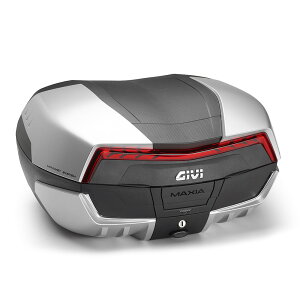 GIVI / �W�r MAXIA 5 �g�b�v�P�[�X MONOKEY�^�C�v 58L�e�ʁ^�V���o�[�p�l���^���b�h�����Y�d�l | V58N2