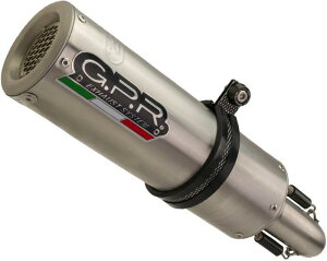 GPR / �W�[�s�[�A�[�� �I���W�i�� Ducati Hypermotard 821 2013/16 Homologated �X���b�|���G�L�]�[�X�g M3 Inox