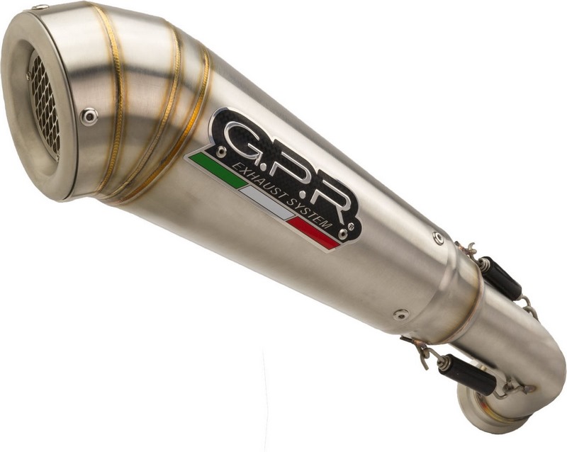 GPR / ジーピーアール オリジナル Ducati Hyperstrada 821 2013/16 Homologated スリップオン Catalized Powercone Evo | D.111.C：ワンダーテック