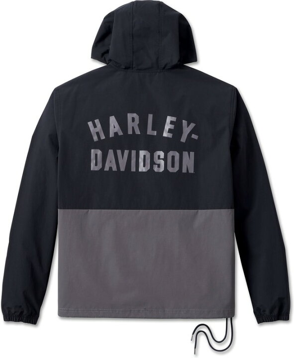 楽天市場】Harley-Davidson Jacket-Nylon-Anorak- Black Beauty 