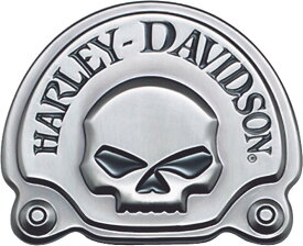 Harley-Davidson Medallion-Asy-Hd Skull-Antique | 91720-02