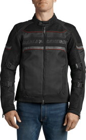 Harley-Davidson Fxrg? Mesh Slim Fit Riding Jacket- Black | 98389-19EM