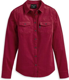 Harley-Davidson Shirt-Woven- Tibetan Red | 96276-23VW