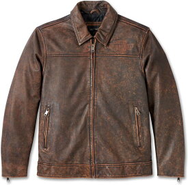 Harley-Davidson Jacket-Leather- Brown leather | 97008-23VM