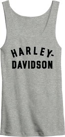 Harley-Davidson Women'S Ultra Classic Racer Font Tank- Light Grey Heather | 99015-23VW