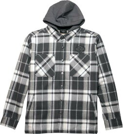 Harley-Davidson Men'S Up North Sherpa Flannel- Grey Plaid | 96359-23VM