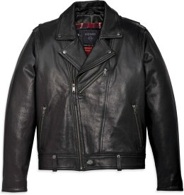 Harley-Davidson Men'S Suspension Leather Jacket- Black leather | 97012-23VM