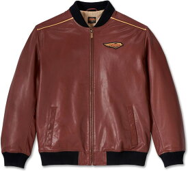 Harley-Davidson Men'S 120Th Anniversary Leather Jacket- Rum Raisin Leather | 97035-23VM