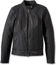 Harley-Davidson Women'S 120Th Anniversary Revelry Leather Jacket- Black | 97032-23EW