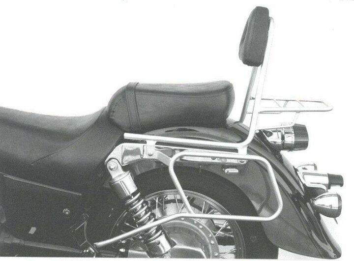 楽天市場】ヘプコ＆ベッカー シーシーバー (リアラック付) Kawasaki VN 