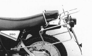 ヘプコ&ベッカー サイド + トップケースキャリアセット ブラック Yamaha XT 400 / 550 | 650408 00 01