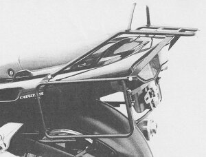 ヘプコ&ベッカー サイド + トップケースキャリアセット ブラック Yamaha GTS 1000 (A) | 650475 00 01