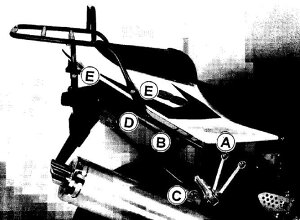 Hepco & Becker / wvRAhxbJ[ `[ugbvP[XLA ubN Suzuki GSX-R 600/
