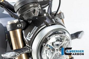 ILMBERGER / �C�����o�[�K�[�J�[�{���p�[�c �w�b�h���C�g�J�o�[ �O���X surface Ducati Scrambler 1100 from 2017 | LDO.014.DS11G.K