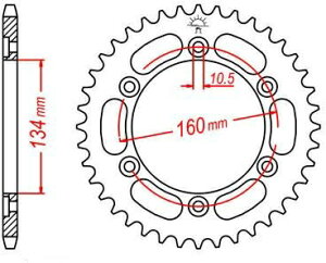 JT XvPbgS A XvPbg 42 Teeth Aluminum Ultra-Light 520 Pitch Type 1308 | JTA1308.42
