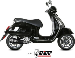 Mivv DELTA RACE BLACK STAINLESS STEEL SLIP-ON Standard | P.009.LDRB