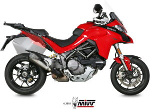 MIVV / ~ SPORT DELTA RACE XbvI Muffler STAINLESS STEEL for DUCATI MULTISTRADA 1260 2018 ECE approved (Euro3/Euro4) |