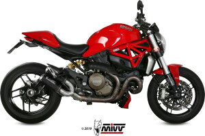 MIVV / �~�� SPORT M3 2 �X���b�v�I�� Muffler CARBON for DUCATI MONSTER 1200 2014 - 2016 NOT approved | D.040.SM3C