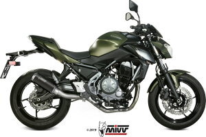 MIVV / �~�� SPORT M3 Imp. compl./Full sys. 2x1 �u���b�N STAINLESS STEEL for KAWASAKI Z650 2017 NOT approved | K.044.SM3B
