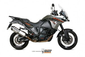 MIVV / �~��SPEED EDGE �X���b�v �I�� �X�e�����X�X�`�[�� for KTM 1050 ADVENTURE (2015 - 2016) | KT.017.LRX