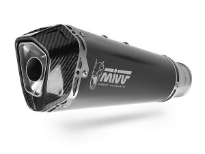 MIVV / ~}t[ SPORT XbvI Muffler DELTA RACE STEEL ubN For SUZUKI GSX 250 R | S.054.LDRB