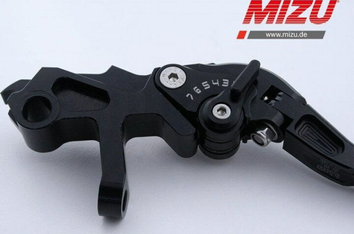 楽天市場】Mizu ブレーキレバー ABE認可品 ブラック | 309S1088000 