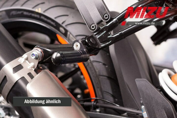 楽天市場】Mizu アジャスタブル レーシング パッセンジャーフットペグ 