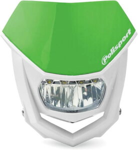 POLISPORT / |X|[c HALO LED HEADLIGHT ECE APPROVED GREEN/zCg | 8667100007