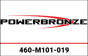 Powerbronze �A�h�x���`���[�X�|�[�c�X�N���[�� MOTO GUZZI V85TT 19-21 (290 MM HIGH)/�t���X�e�b�h�X�e���X�O���C | 460-M101-019