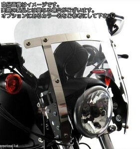 Powerbronze / パワーブロンズ カスタムスクリーン クリア KAWASAKI EL252 97-98 VANGUARD | 470-K101-000