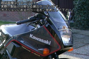 Powerbronze / �p���[�u�����Y �X�^���_�[�h �X�N���[�� KAWASAKI GPX750 �u���b�N | 410-K123-003