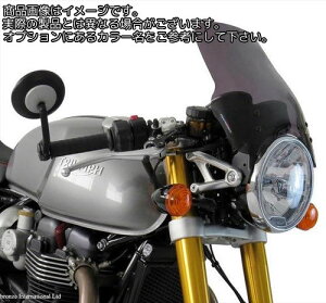 Powerbronze / �p���[�u�����Y ���C�g�X�N���[�� �t���X�g�X�e���X�O���[ TRIUMPH THRUXTON 1200 THRUXTON R 16-19 (210 MM) | 430-U211A-019