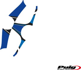Puig／プーチ ラディカル ヨークプロテクター- ブルー | 6985A