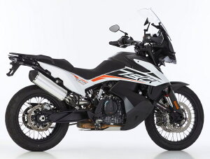 SHARK / V[N}t[ DSX-5 slip on exhaust (2-1)- Silver- Elliptical | 840473