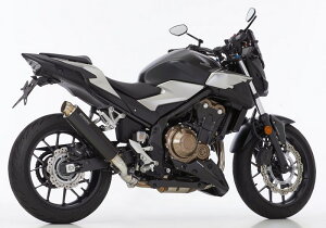 SHARK / V[N}t[ SRC 4 slip on exhaust (2-1)- Black- Round | 845101