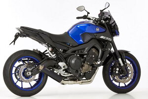 SHARK / V[N}t[ SRC 4 complete exhaust system (3-1)- Black- Round | 845135