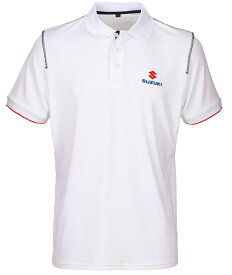 Suzuki / スズキ チーム ホワイト ポロシャツ メンズ | 990F0-WTPM1