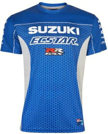 Suzuki / スズキ MotoGP 2020 チーム Tシャツ メンズ SUBLIマットブラックD PRINT | 990F0-M0ST1