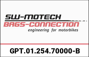 SW-MOTECH TRAX ADV top case system Black. Honda CB1300 (03-09) / CB1300S (05-09). | GPT.01.254.70000/B