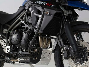 SW���e�b�N / SW-MOTECH �N���b�V���o�[ �u���b�N. Triumph Tiger 800 / 800 XC (10-14).