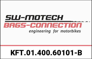 SW-MOTECH AERO ABS side case system 2x25 l. Honda CB500X- CB500F / CBR500R (-15). | KFT.01.400.60101/B