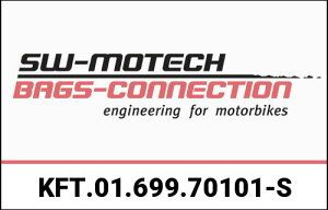 SW-MOTECH TRAX ADV aluminium case system Silver. 45/45 l. Honda NC750X / NC750S (16-). | KFT.01.699.70101/S